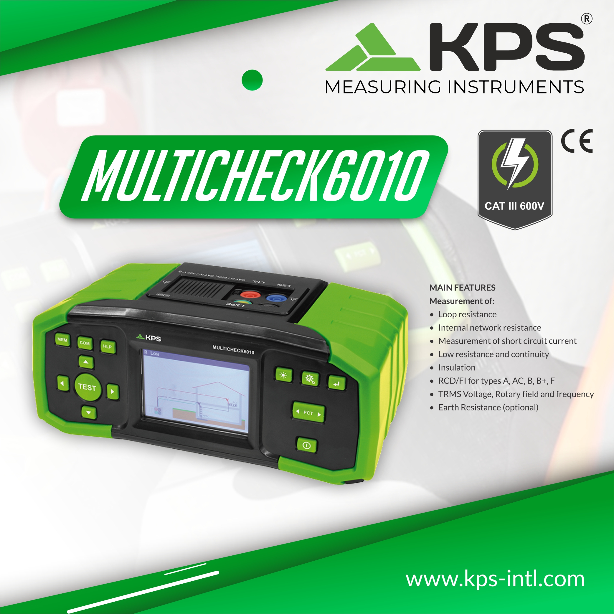 MULTICHECK6010 Multifunction Safety Testers