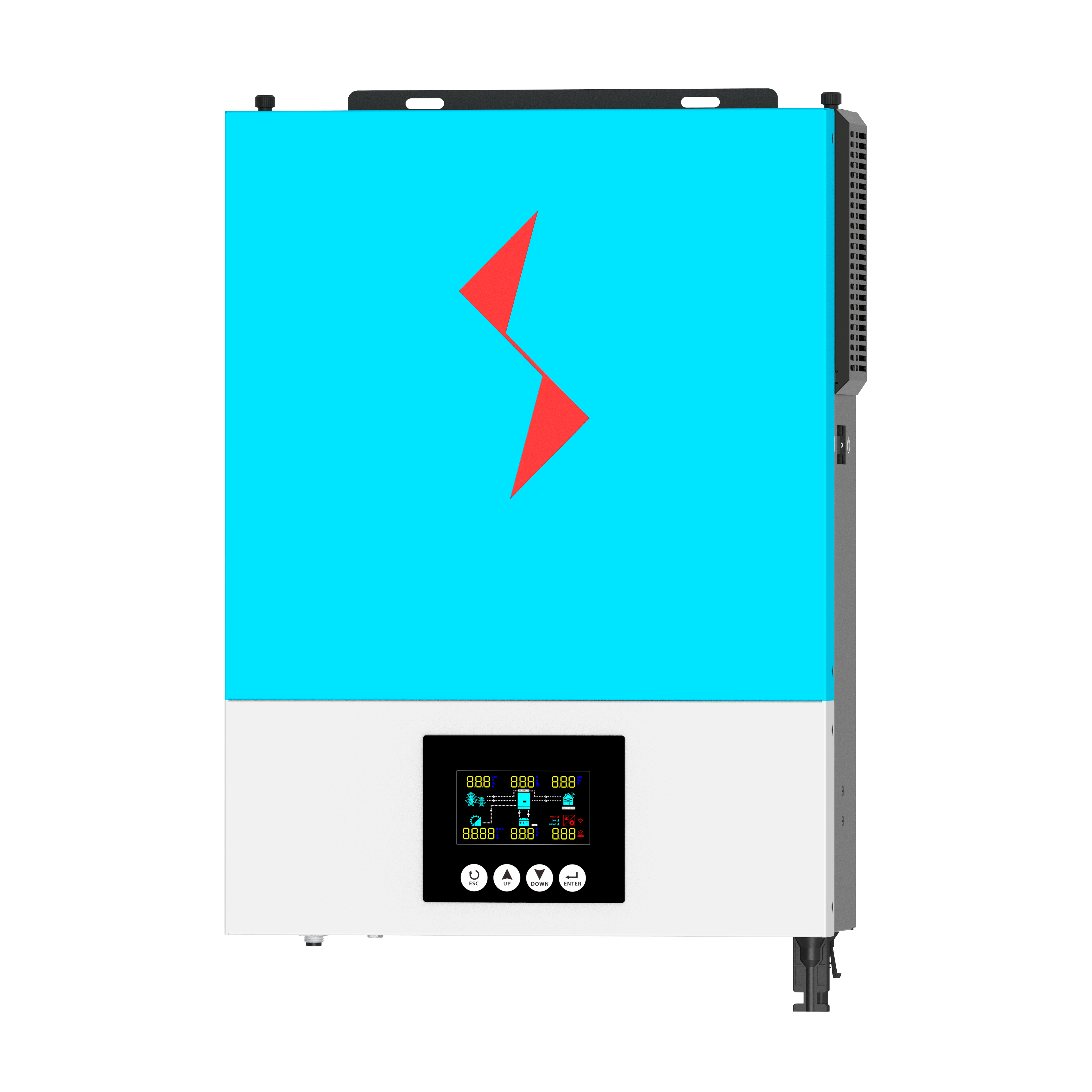 NEXT Factory hybrid pure sine wave solar and power solutions for home using 4.2kw 24V solar inverters energy system
